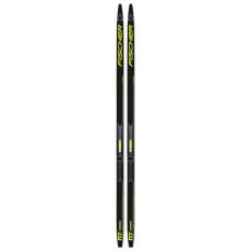Беговые лыжи Fischer RCR Universal Jr без насечек, черный, 182 см