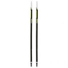 Беговые лыжи Tisa Top Universal N90622V без насечек черный/белый/желтый, 199 см