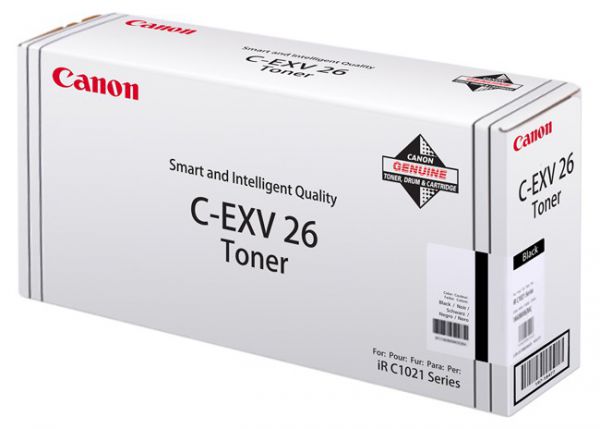Картридж для принтера и МФУ Canon C-EXV26 1660B006 черный (туба 6000стр) iRC 1021i/1028i/1028iF